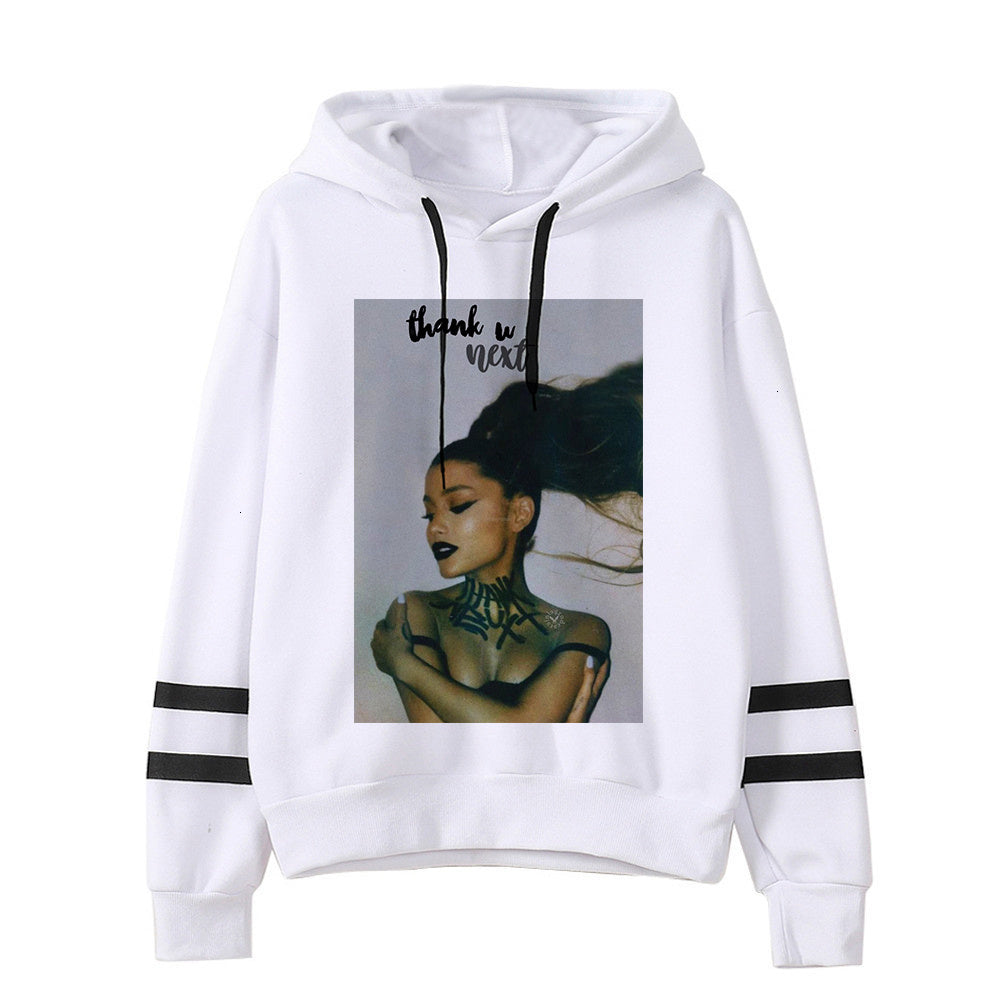 Printed Hooded Sweater