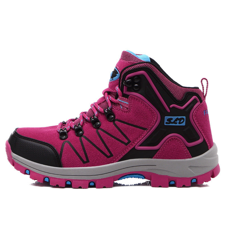 Hiking Shoes - Casual Shoes Men And Women Autumn And Winter Comfortable High-Top Shoes