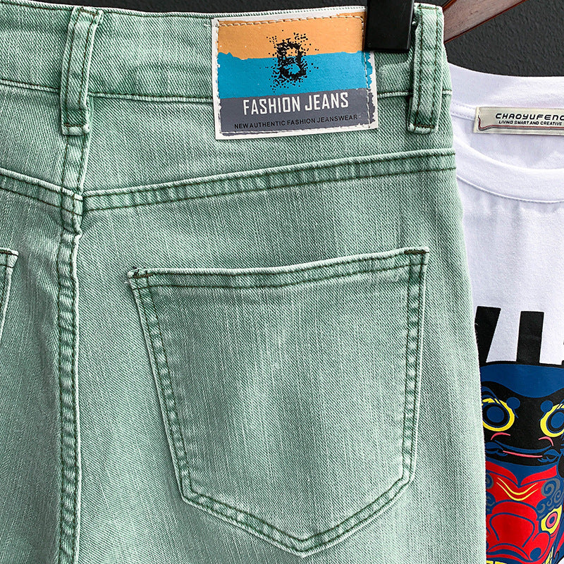 Trendy Ripped denim shorts