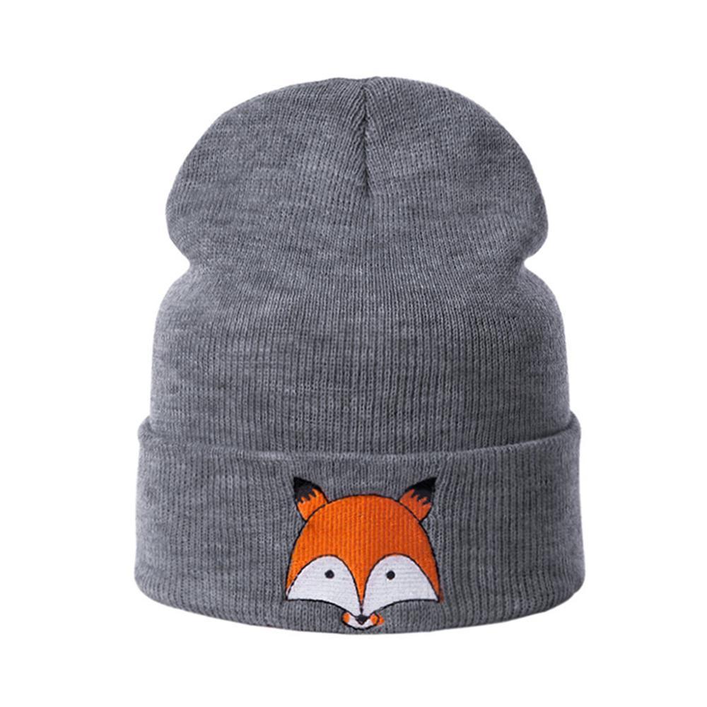 Embroidered Wool Cap