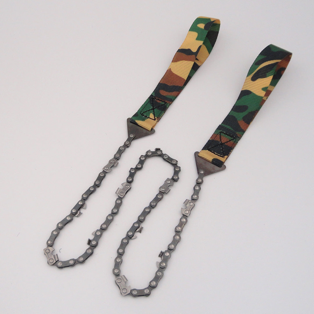 24 Inch Portable Hand Chain Saw - outdoor survival hand saw garden garden hand saw outdoor wire saw