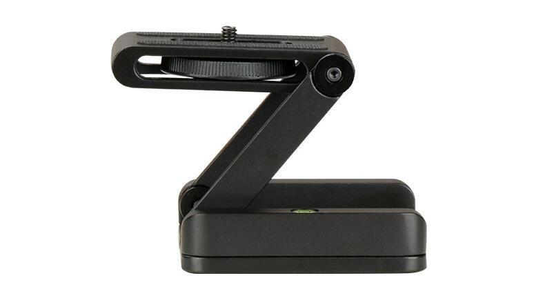 Flex Tilt Tripod Head -  Aluminum Alloy Folding Quick Release Plate Stand Mount Spirit Level For Phones Camera - JumoShop