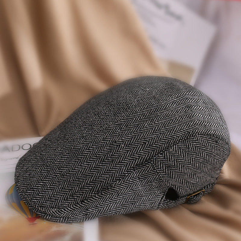 Autumn And Winter Woolen Mens And Women's Beret Caps