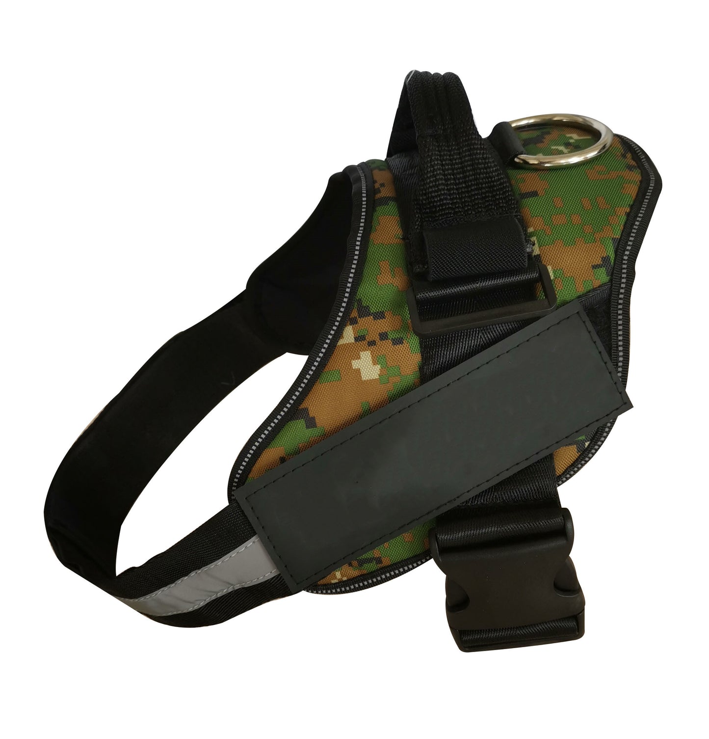 Custom No-Pull Reflective Dog Harness – Personalized Breathable Adjustable Pet Vest for Small & Large Dogs