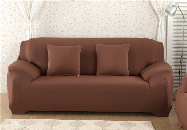 Solid Corner Sofa Covers - Couch Slipcovers Elastic Material Sofa Skin Protector Cover Sofa Armchair