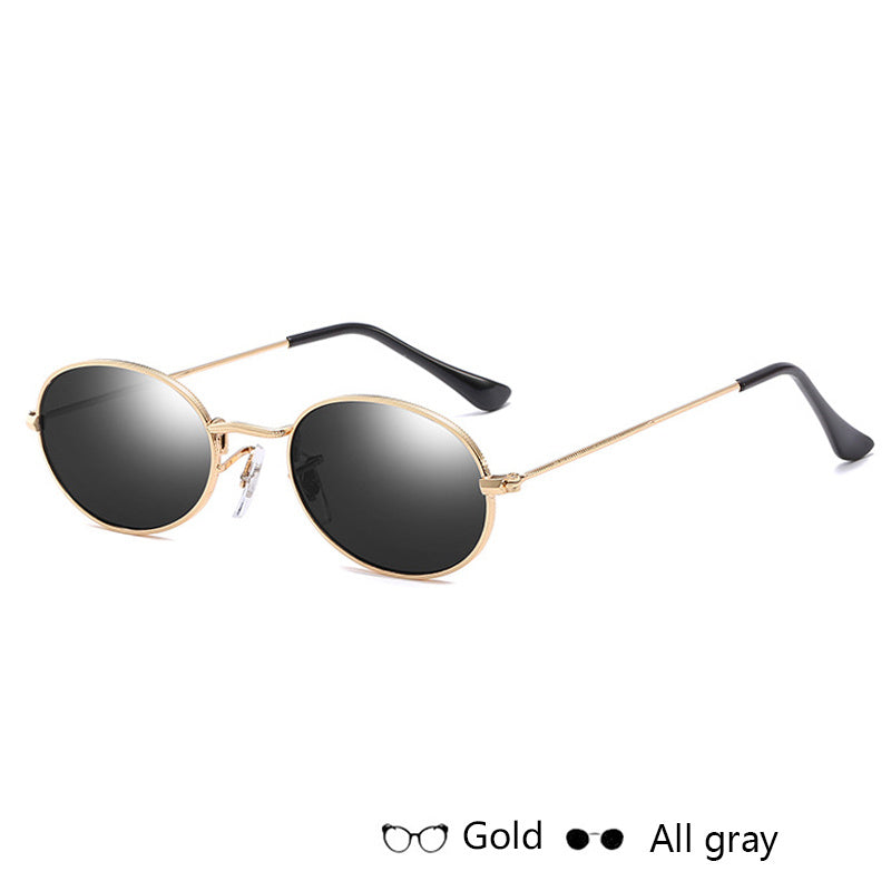Fashion Oval Women Sunglasses - Luxury Round Frames