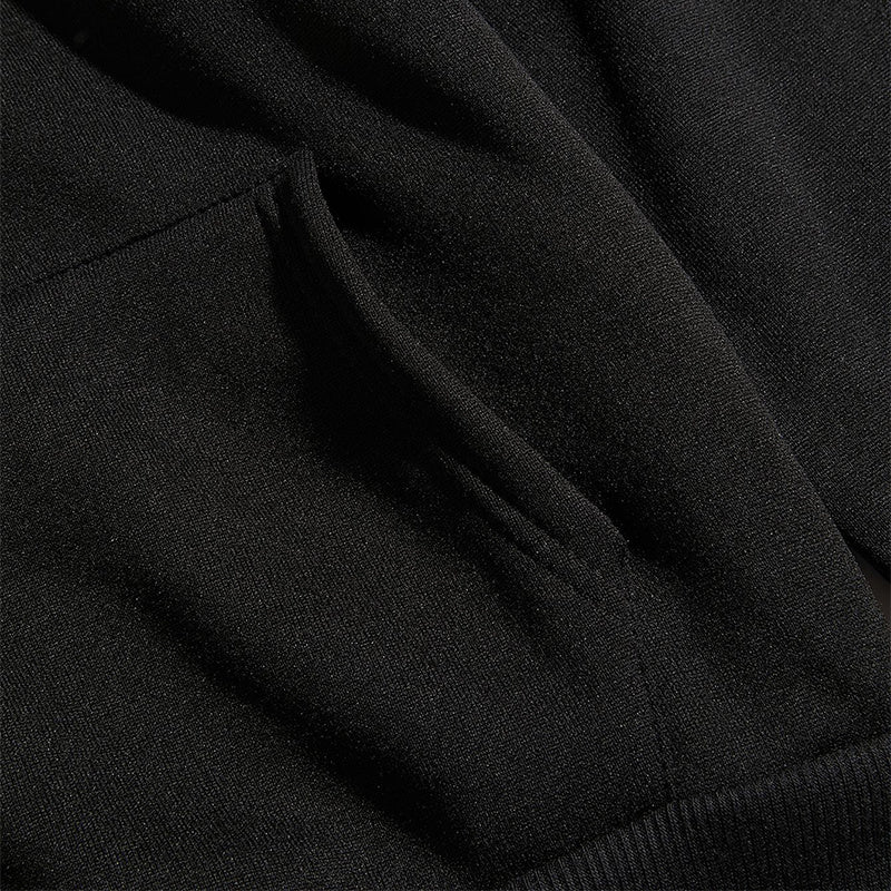 Loose Print Sport Hoodie Sweatshirt - Hooded Clothing