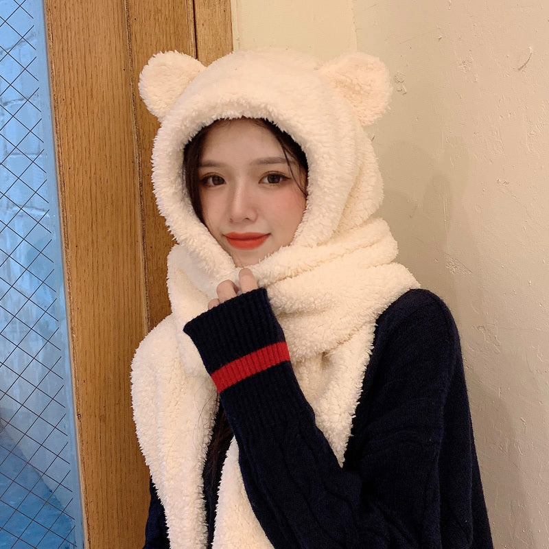 Cute Winter Plush Scarf - Autumn and Winter Headwarmer