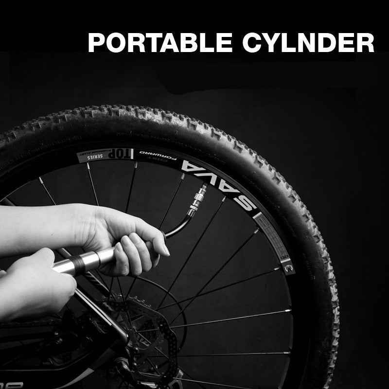 High Pressure Mountain Road Bike Portable Bicycle Pump