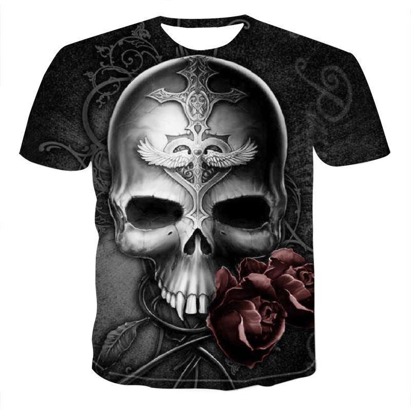 T-shirts Casual Tee-Tops