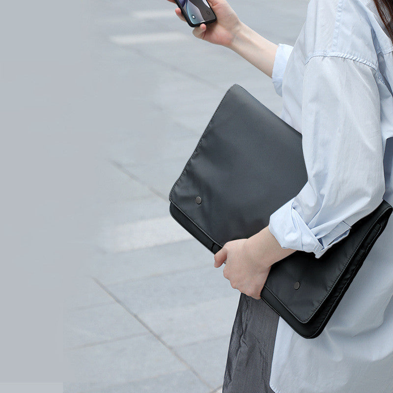 Black and White Laptop Bag - Laptop Protective Cover