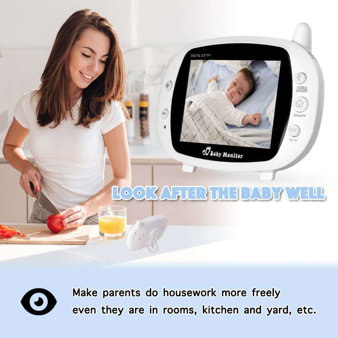 3.5-inch Baby Care Device—Night Vision Monitor - JumoShop