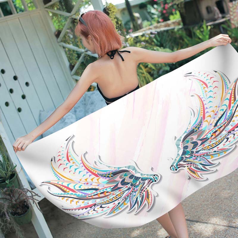 Rectangular Beach Towel - Digital Printed Towel