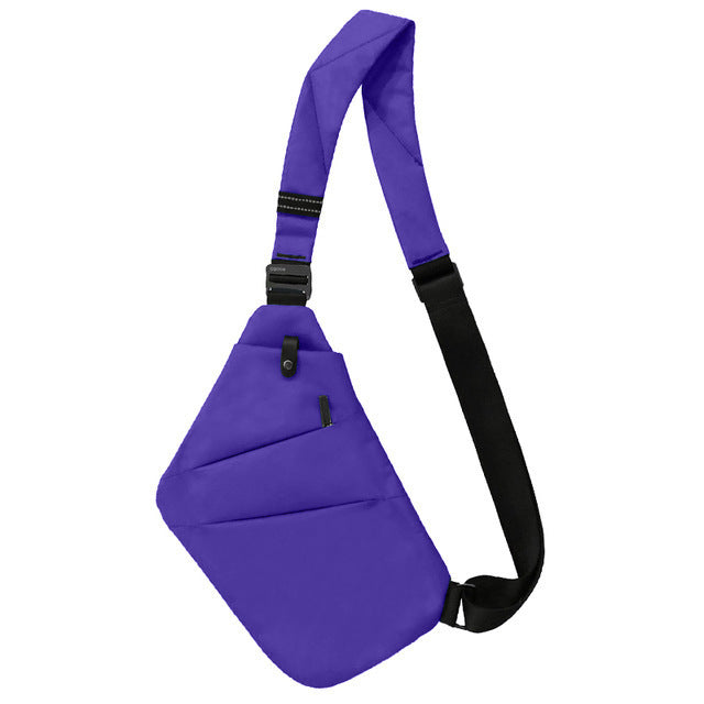 Canvas Chest Bags For Men And Women - Across One Shoulder