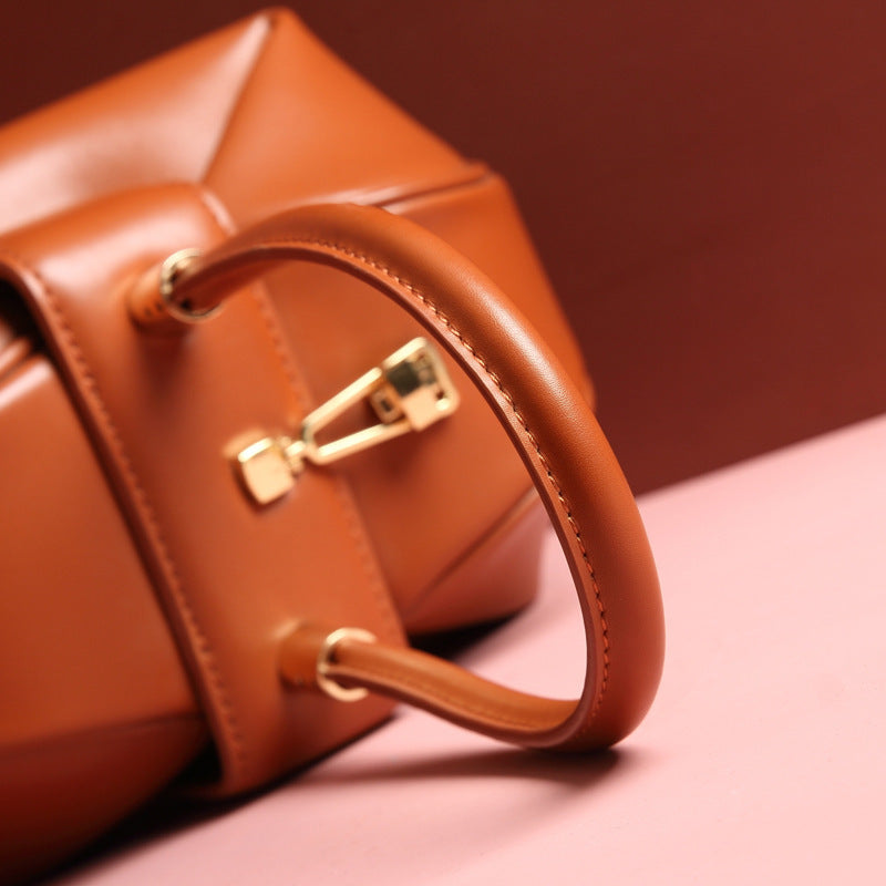 Leather Handbags - Fashion Dumplings Handbag