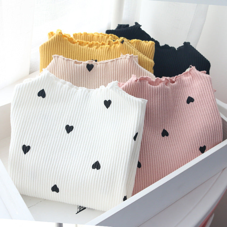 Love Long-Sleeved T-shirt - Children's bottoming shirt