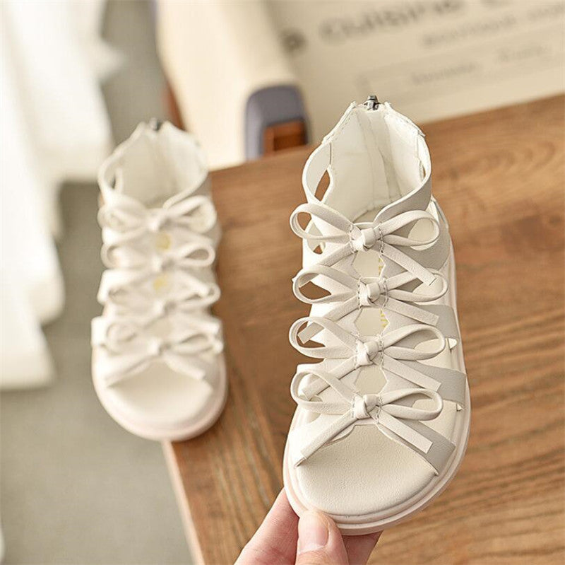 Basket Bow Summer Sandals