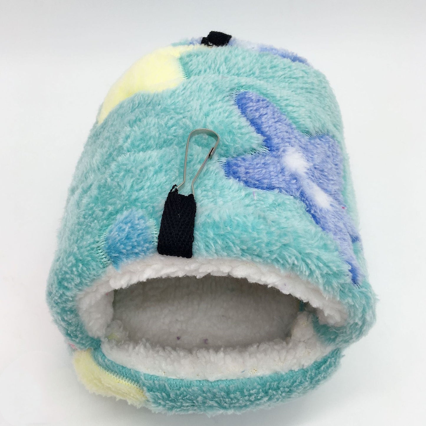 Warm Sleeping Bag Nest for Small Pets – Plush Coral Fleece Bed for Hamsters, Guinea Pigs, Rabbits & More!