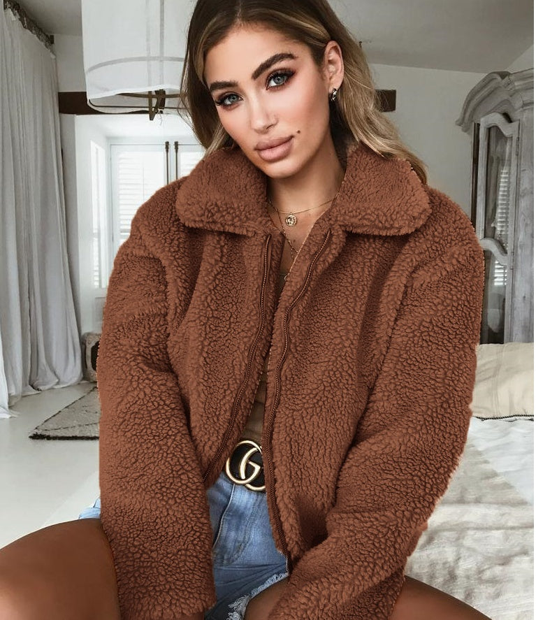 Women Long-sleeved Cardigan- Wild Shirt Jacket