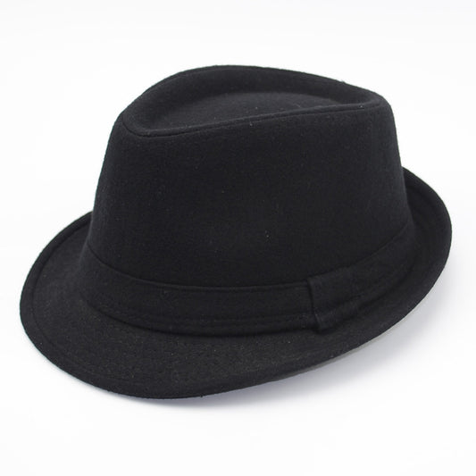 Fedora Hat - Jazz Style  Bowler Hat for men 58cm
