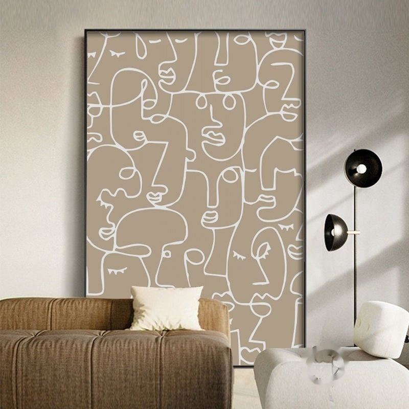 Living Room Sofa Background Wall Decorative Painting Mural - JumoShop