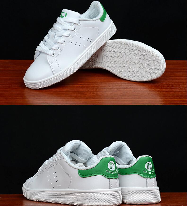 Lace-Up White Shoes - Sneakers For Men And Women Couples