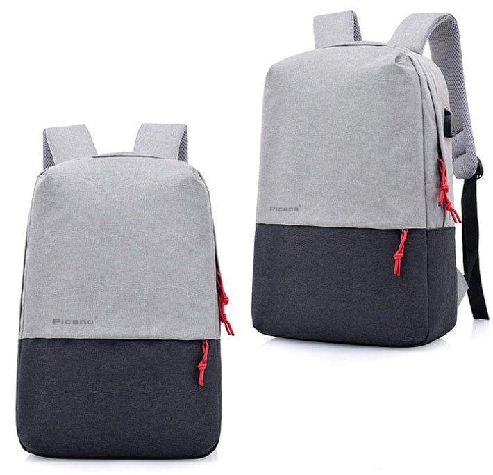 Cross Border Picano Custom Computer Bag - backpack leisure student package men and women multi-functional USB charging knapsack