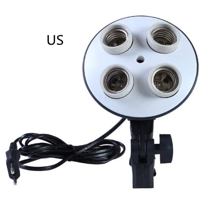 Ceramic Quadruple Lamp Holder for Studio Shooting - JumoShop