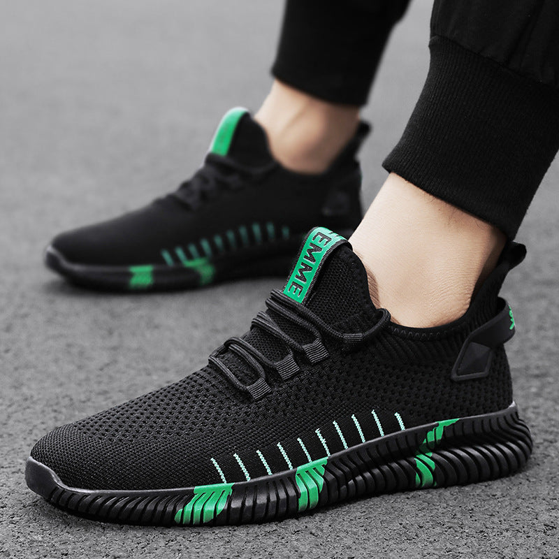 Mesh Sneakers - Men's Breathable Lightweight Running Shoes