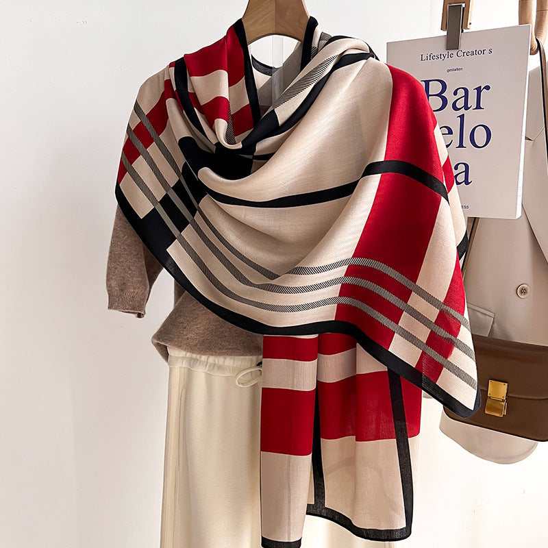 Autumn And Winter Warm Talma Scarf