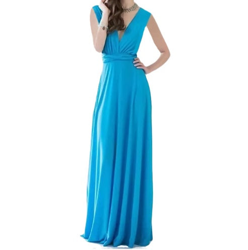 Sexy Long Party Dress - Summer Backless Bandage Maxi Dress Multiway Bridesmaids Boho Women Dress