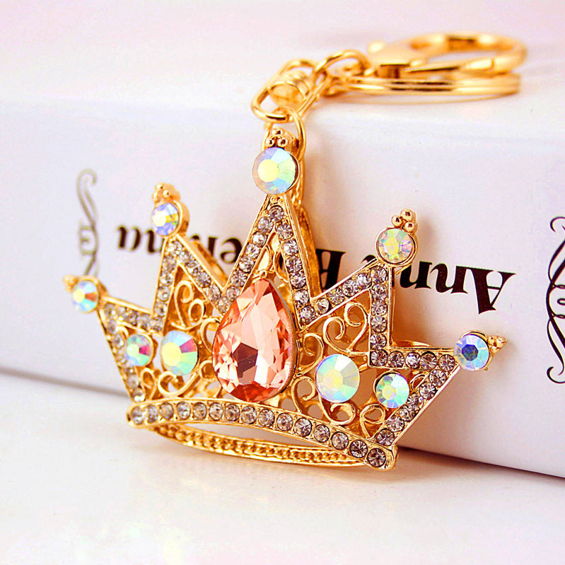 Cute Cartoon Diamond Car Keychain