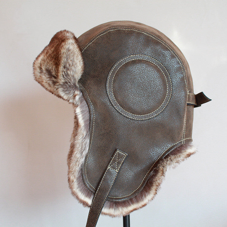 Lei Feng Hat - Male Pilot Hat Female Winter Ski Hat
