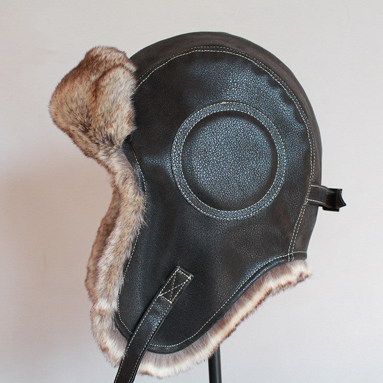 Lei Feng Hat - Male Pilot Hat Female Winter Ski Hat