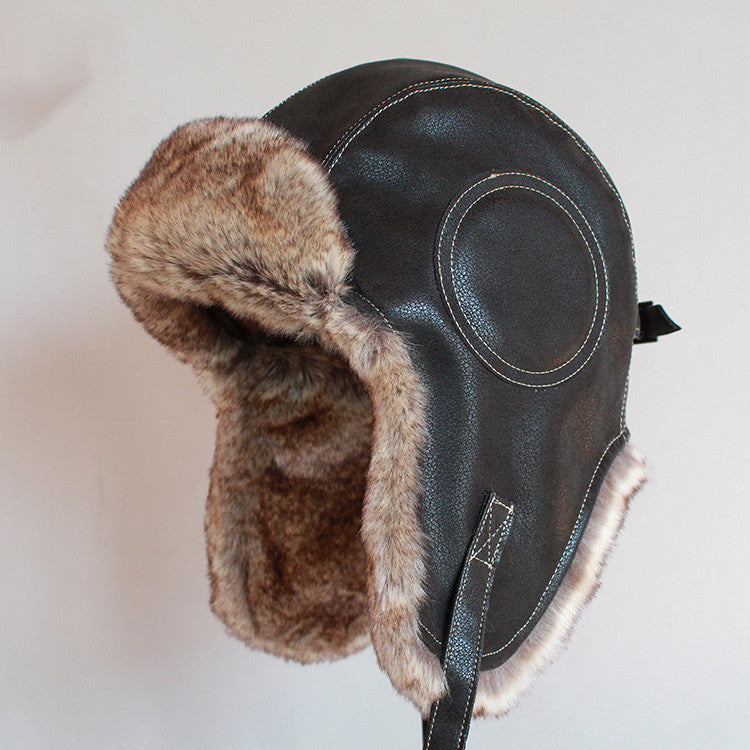 Lei Feng Hat - Male Pilot Hat Female Winter Ski Hat