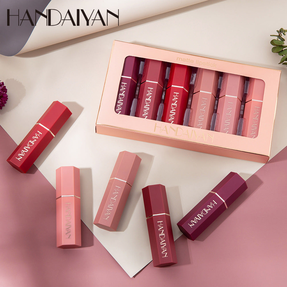 Matte Lipstick Gift Box - Set Non-stick Cup Lipstick Lipstick