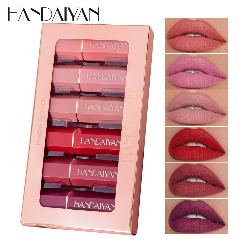 Matte Lipstick Gift Box - Set Non-stick Cup Lipstick Lipstick
