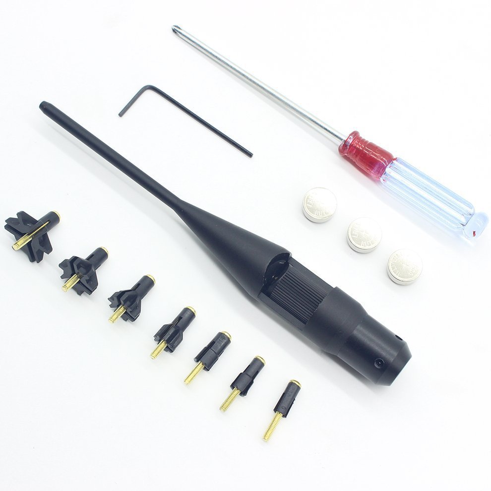 Red Laser Calibrator -  Aiming Instrument, Zero Reset Device, Red Laser Targeting Device Set