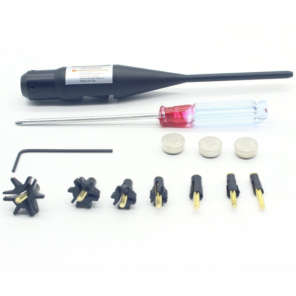 Red Laser Calibrator -  Aiming Instrument, Zero Reset Device, Red Laser Targeting Device Set