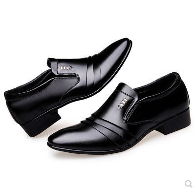 Leather Shoes - Men's Summer Breathable Shoes