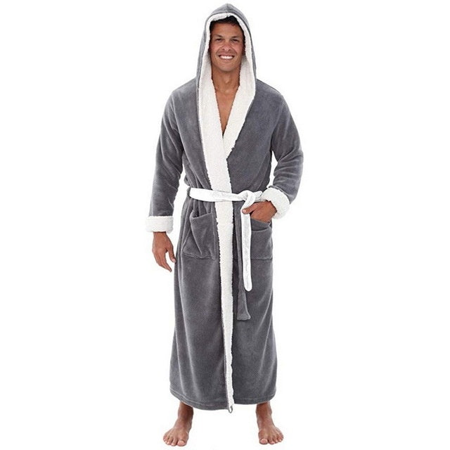 Men's Pajamas - Winter Solid Color Home Wear
