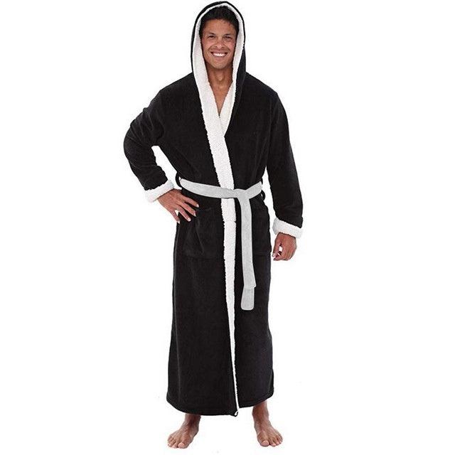 Men's Pajamas - Winter Solid Color Home Wear