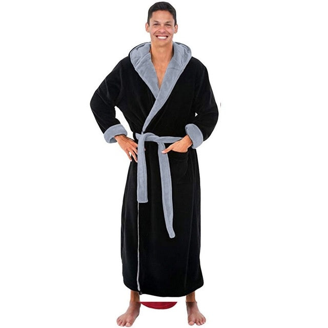 Men's Pajamas - Winter Solid Color Home Wear