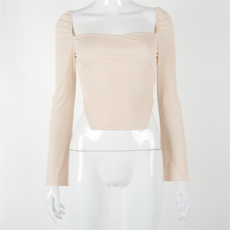 Long Sleeve Top - Autumn Winter Women Streetwear Casual Clothing