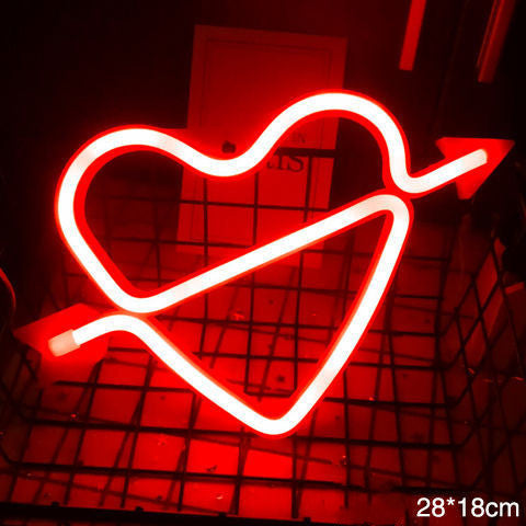 LED Neon Sign Night Light - INS Decoration