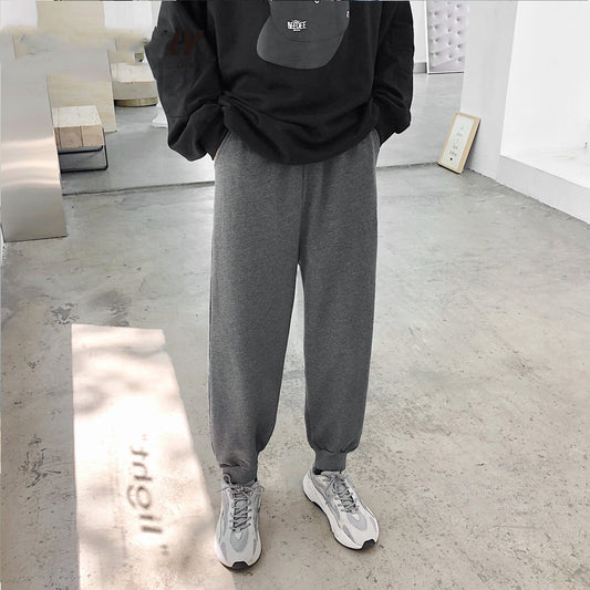 Spring And Autumn Sportswear Men's Loose Legged Casual Pants