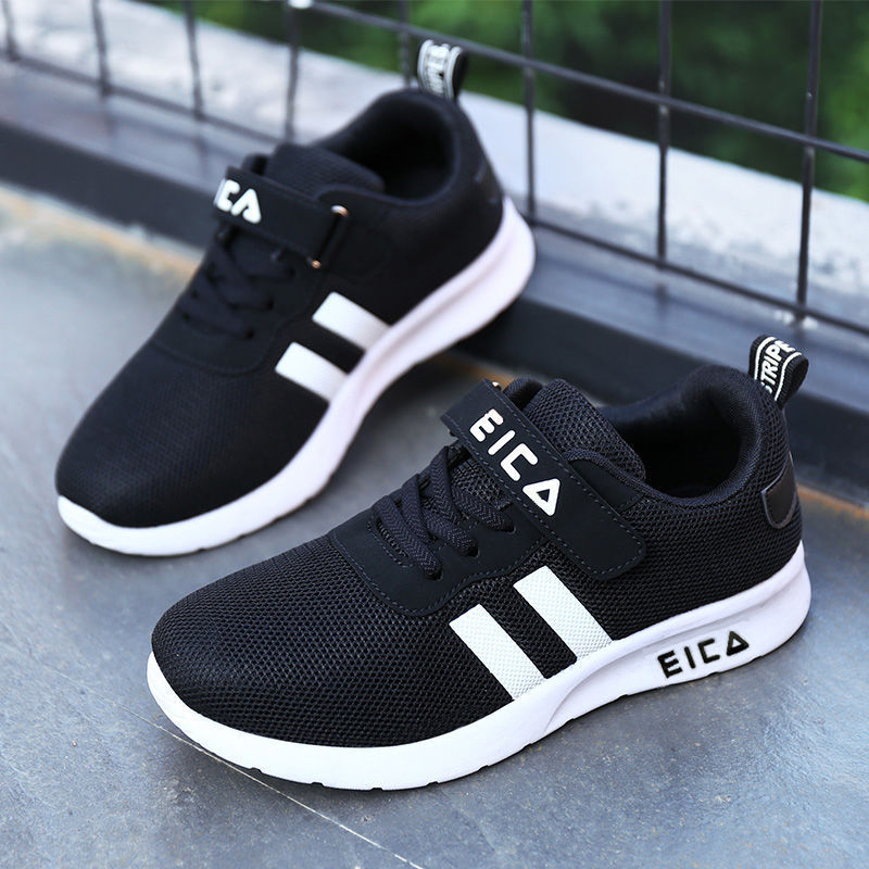 Kids Fashion Unisex Sneakers - Mesh Tennis Shoes Breathable Sports Running Shoes Lightweight Children Casual Walking Shoes