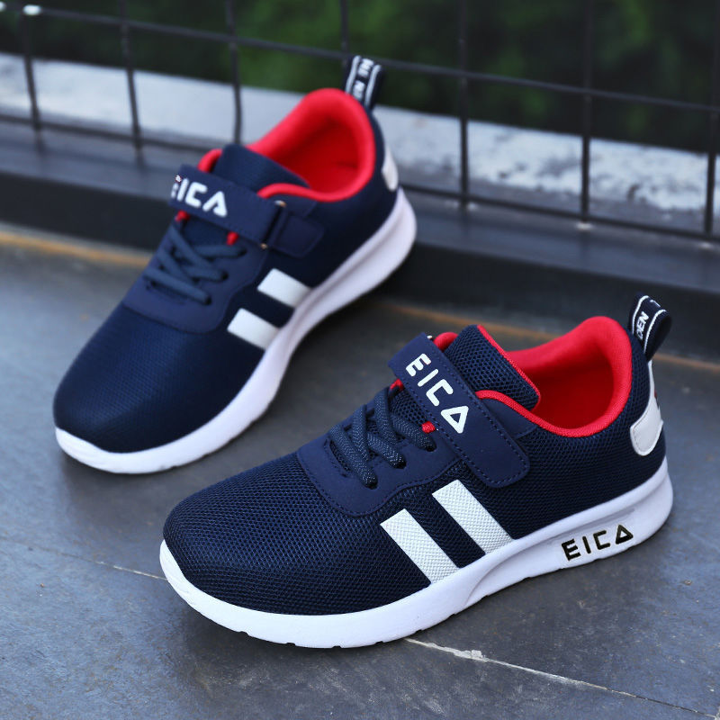 Kids Fashion Unisex Sneakers - Mesh Tennis Shoes Breathable Sports Running Shoes Lightweight Children Casual Walking Shoes
