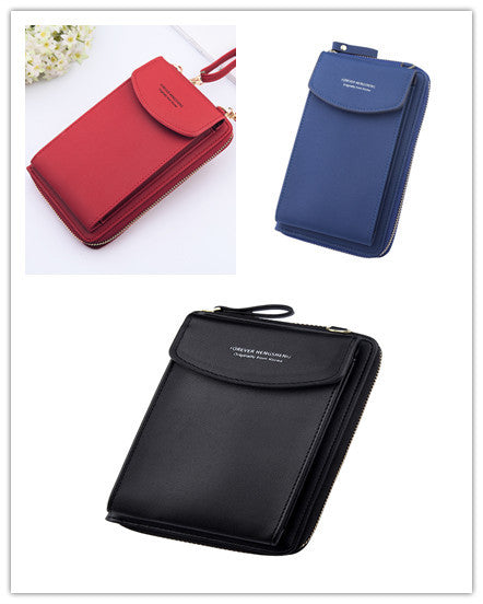 Mobile Phone Bag Zipper - Women Diagonal Bag