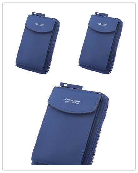 Mobile Phone Bag Zipper - Women Diagonal Bag